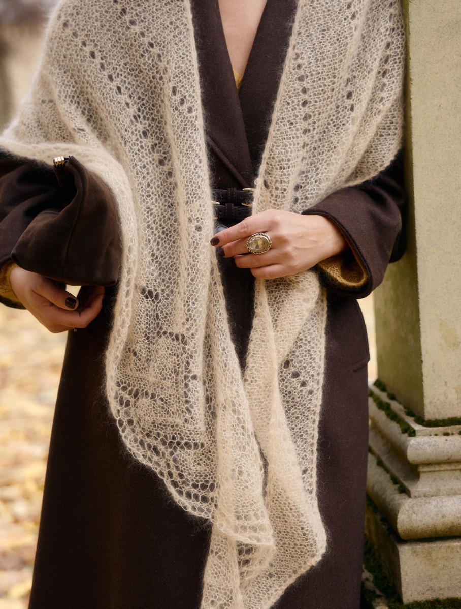 Shawl ISABELLE vanilla